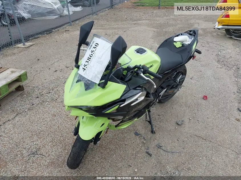 2026 Kawasaki Ex500 A/B VIN: ML5EXGJ18TDA84399 Lot: 45386530