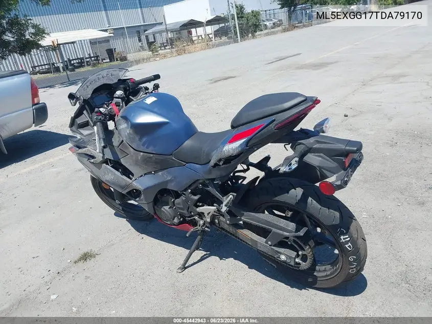 2026 Kawasaki Ex500 VIN: ML5EXGG17TDA79170 Lot: 45442943