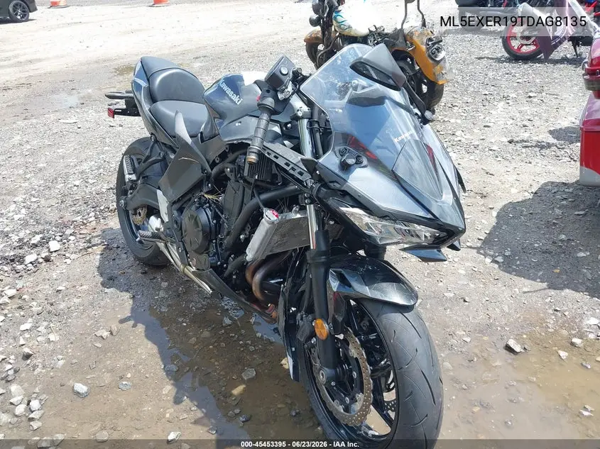 2026 Kawasaki Ex650 R VIN: ML5EXER19TDAG8135 Lot: 45453395