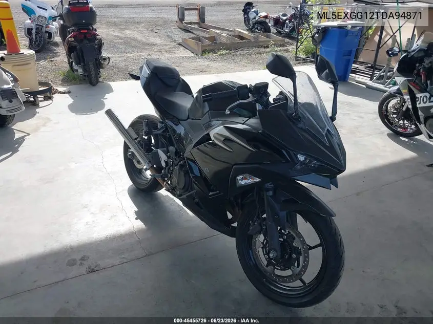 2026 Kawasaki Ex500 VIN: ML5EXGG12TDA94871 Lot: 45455726