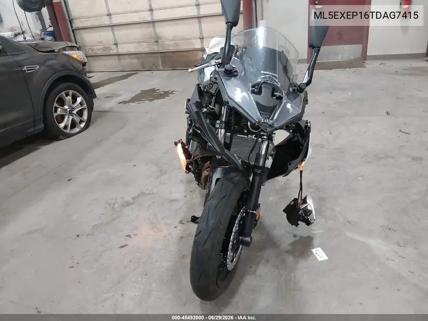 2026 Kawasaki Ex650 P VIN: ML5EXEP16TDAG7415 Lot: 45492800