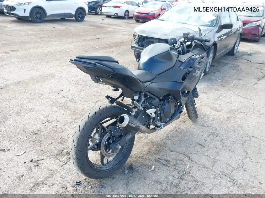 2026 Kawasaki Ex500 H VIN: ML5EXGH14TDAA9426 Lot: 45497295