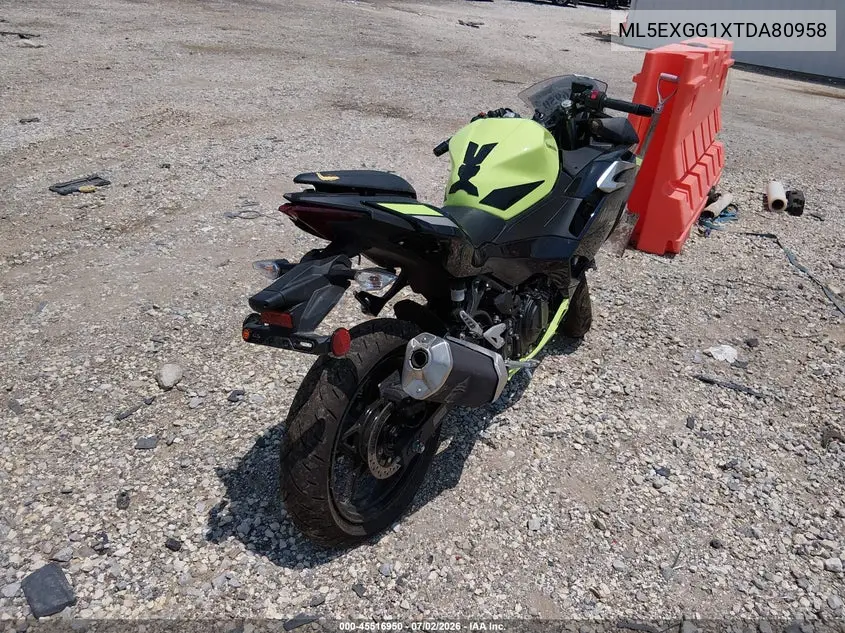 2026 Kawasaki Ex500 VIN: ML5EXGG1XTDA80958 Lot: 45516950