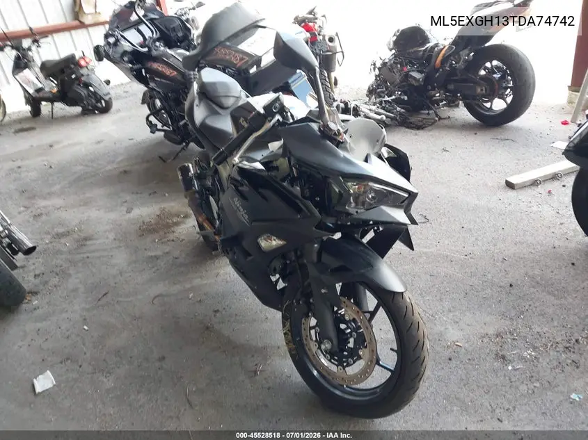 2026 Kawasaki Ex500 H VIN: ML5EXGH13TDA74742 Lot: 45528518