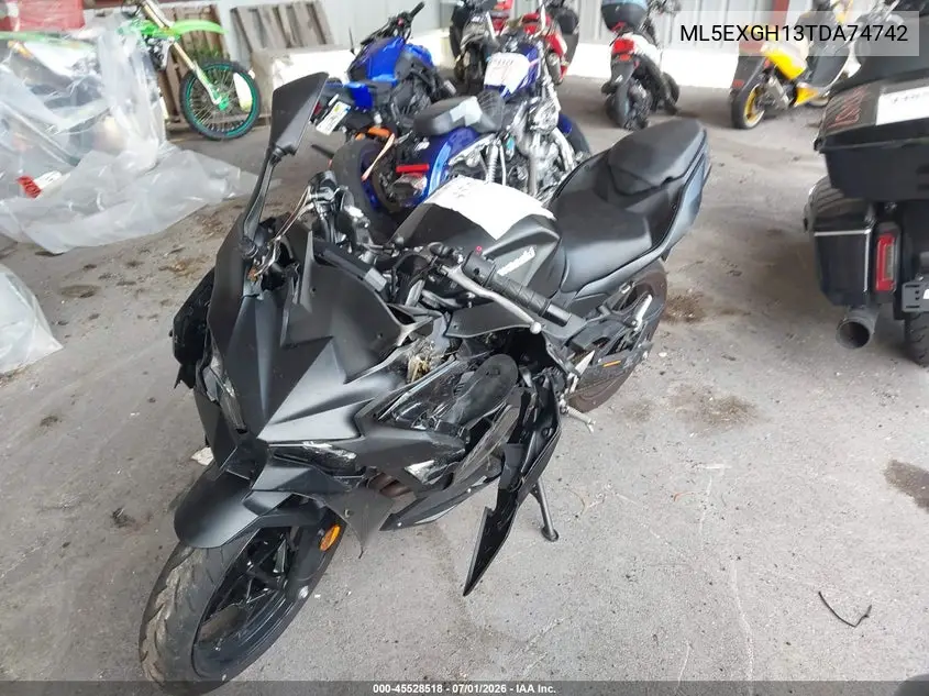 2026 Kawasaki Ex500 H VIN: ML5EXGH13TDA74742 Lot: 45528518
