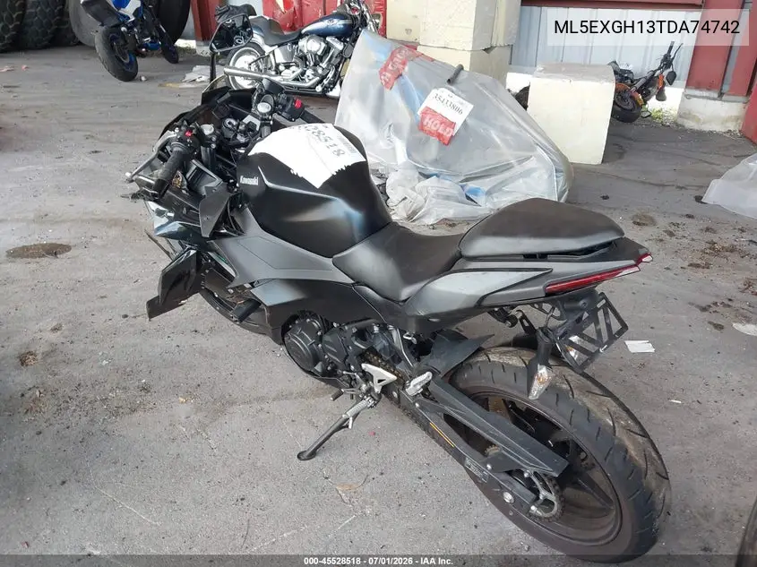2026 Kawasaki Ex500 H VIN: ML5EXGH13TDA74742 Lot: 45528518