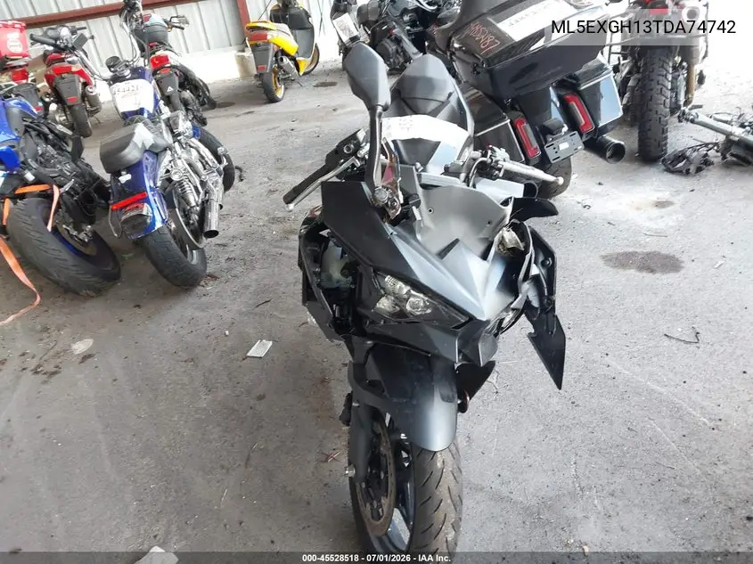 2026 Kawasaki Ex500 H VIN: ML5EXGH13TDA74742 Lot: 45528518