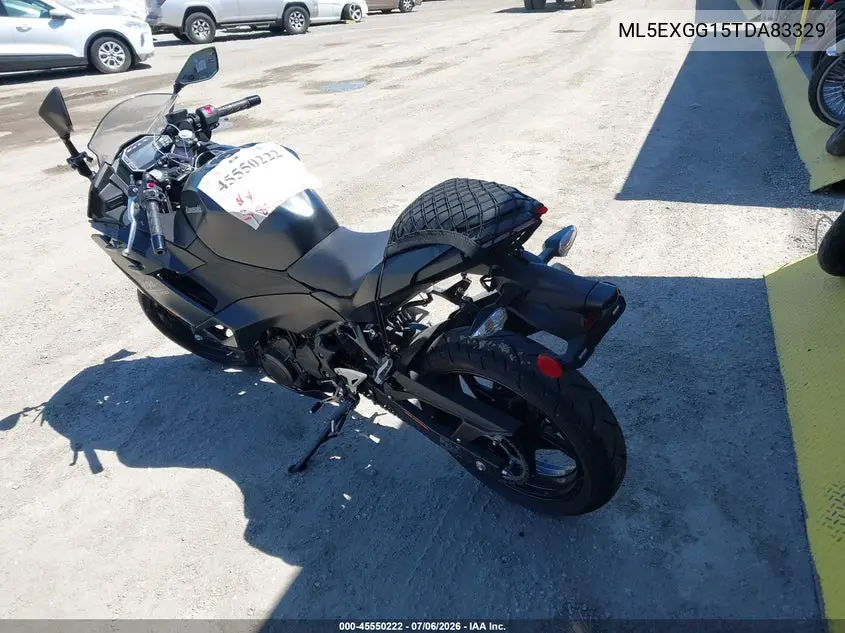 2026 Kawasaki Ex500 VIN: ML5EXGG15TDA83329 Lot: 45550222