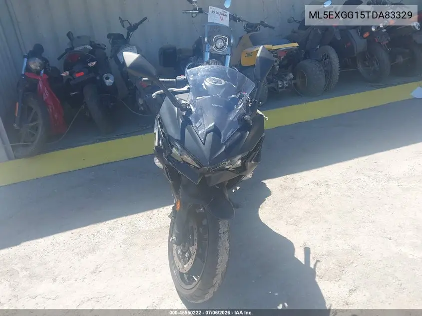 2026 Kawasaki Ex500 VIN: ML5EXGG15TDA83329 Lot: 45550222