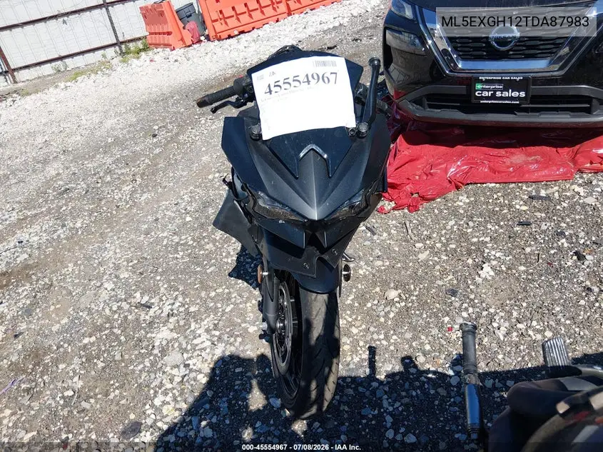 2026 Kawasaki Ex500 H VIN: ML5EXGH12TDA87983 Lot: 45554967
