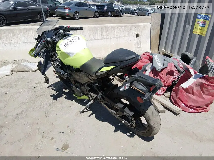 2026 Kawasaki Ex500 VIN: ML5EXGG1XTDA78773 Lot: 45557355