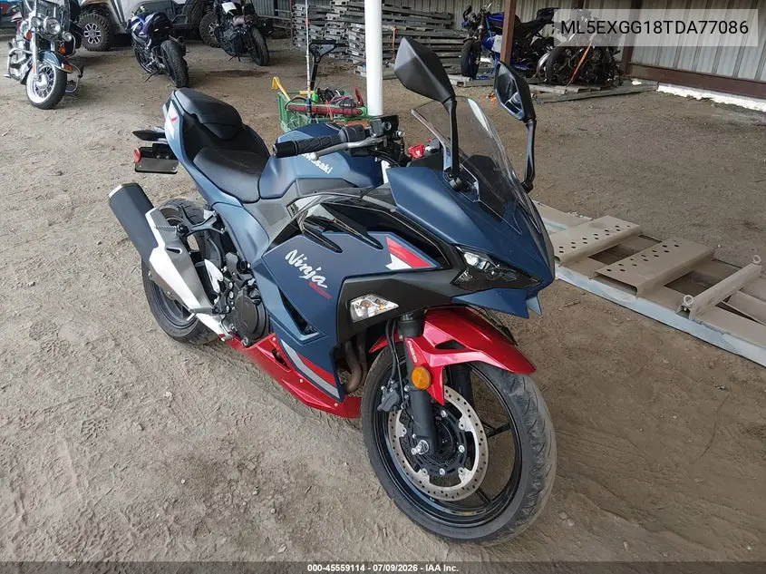 2026 Kawasaki Ex500 VIN: ML5EXGG18TDA77086 Lot: 45559114