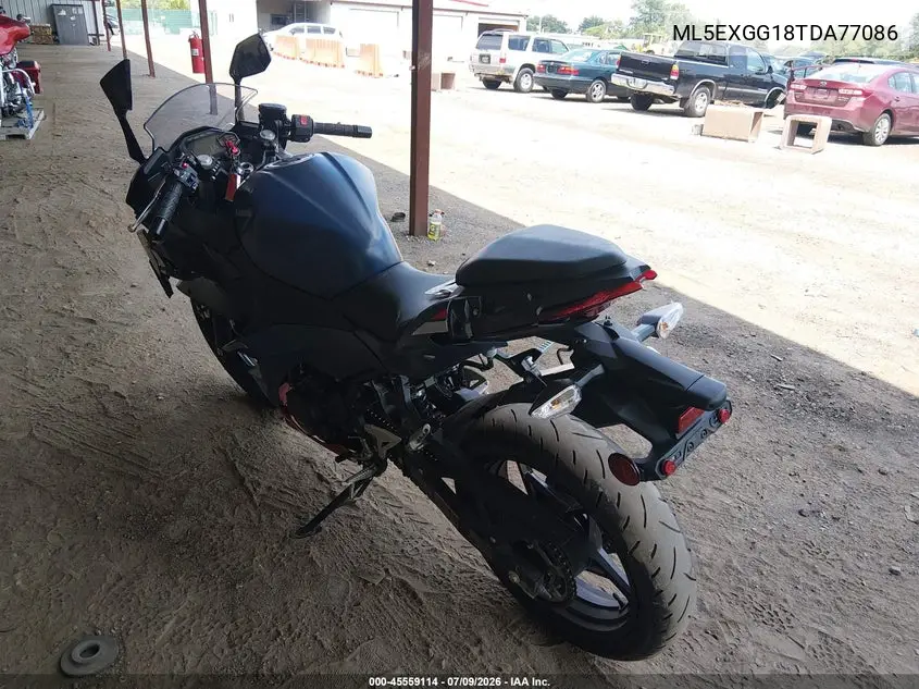2026 Kawasaki Ex500 VIN: ML5EXGG18TDA77086 Lot: 45559114