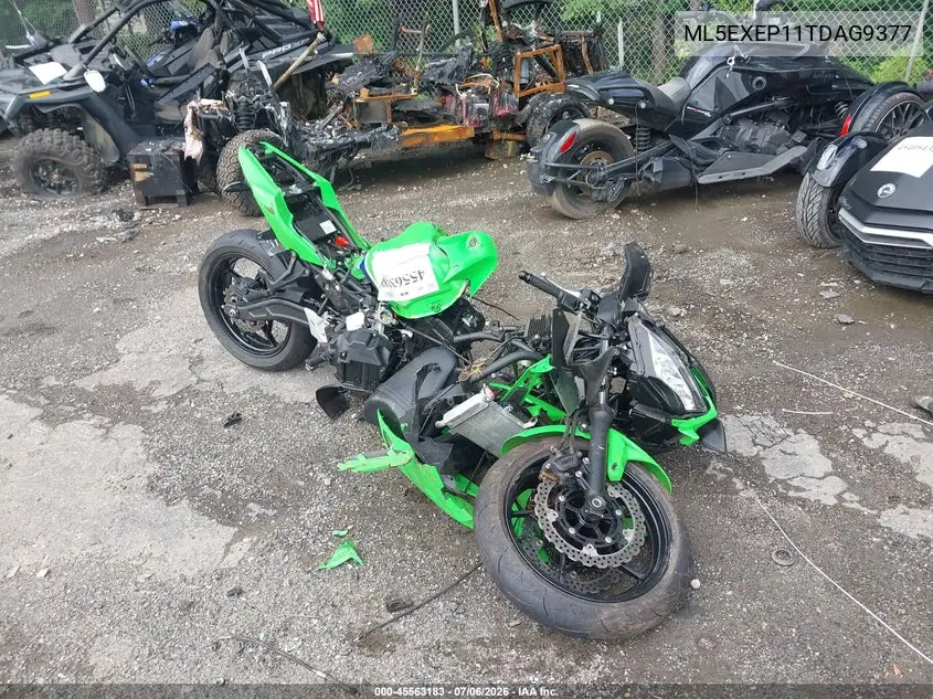 2026 Kawasaki Ex650 P VIN: ML5EXEP11TDAG9377 Lot: 45563183
