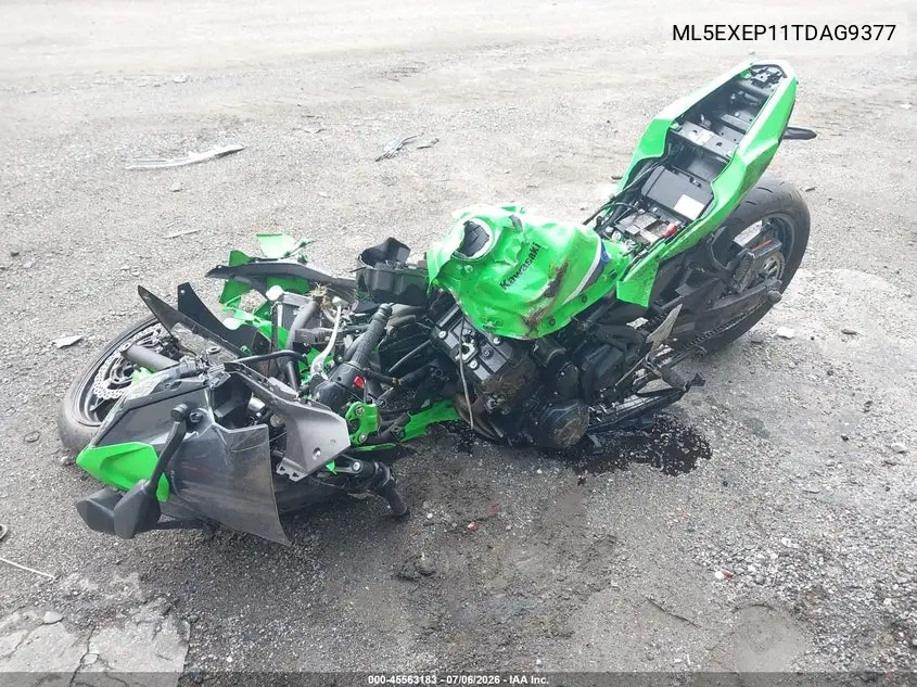 2026 Kawasaki Ex650 P VIN: ML5EXEP11TDAG9377 Lot: 45563183