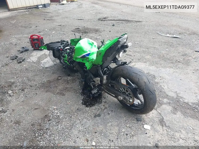 2026 Kawasaki Ex650 P VIN: ML5EXEP11TDAG9377 Lot: 45563183