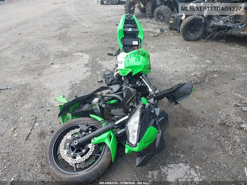 2026 Kawasaki Ex650 P VIN: ML5EXEP11TDAG9377 Lot: 45563183