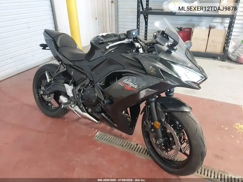 2026 Kawasaki Ex650 R VIN: ML5EXER12TDAJ9878 Lot: 45581699