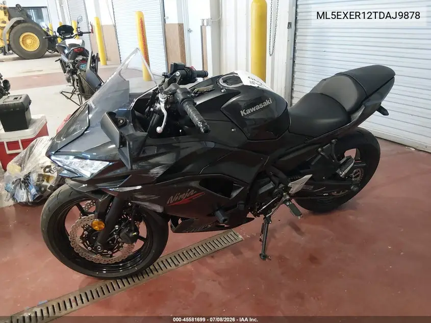 2026 Kawasaki Ex650 R VIN: ML5EXER12TDAJ9878 Lot: 45581699