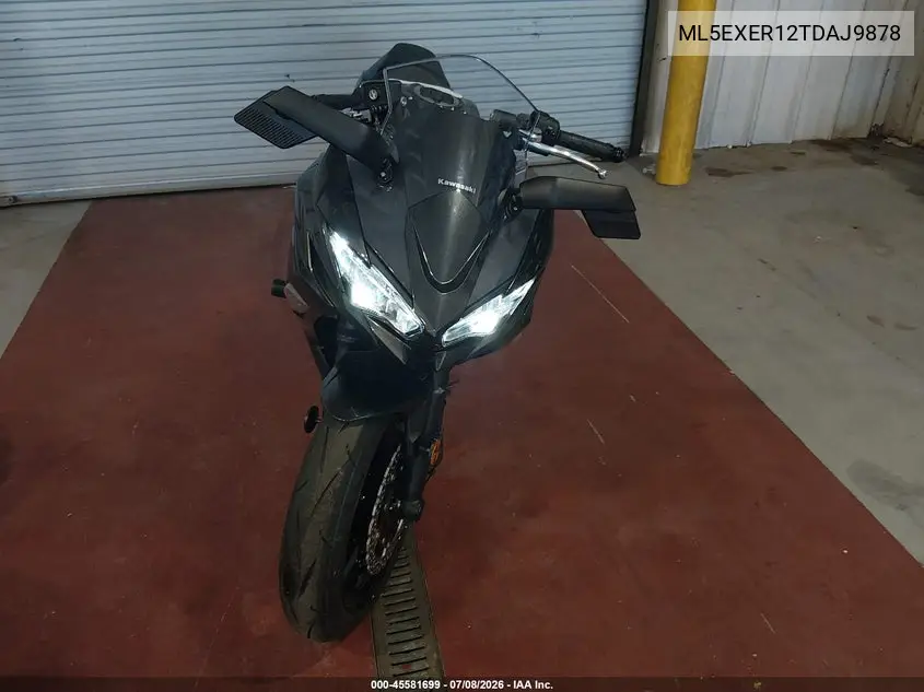 2026 Kawasaki Ex650 R VIN: ML5EXER12TDAJ9878 Lot: 45581699