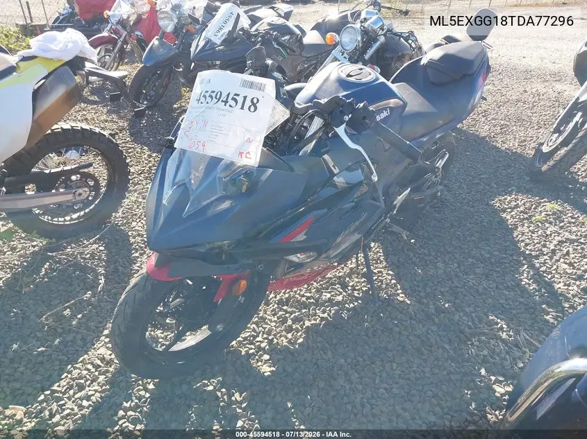2026 Kawasaki Ex500 VIN: ML5EXGG18TDA77296 Lot: 45594518