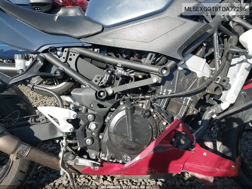 2026 Kawasaki Ex500 VIN: ML5EXGG18TDA77296 Lot: 45594518