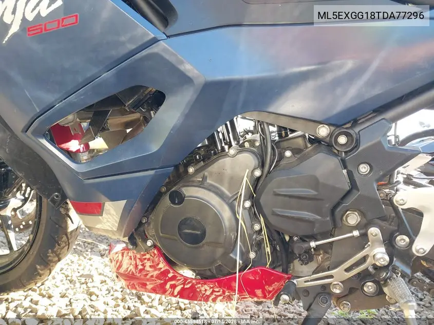 2026 Kawasaki Ex500 VIN: ML5EXGG18TDA77296 Lot: 45594518