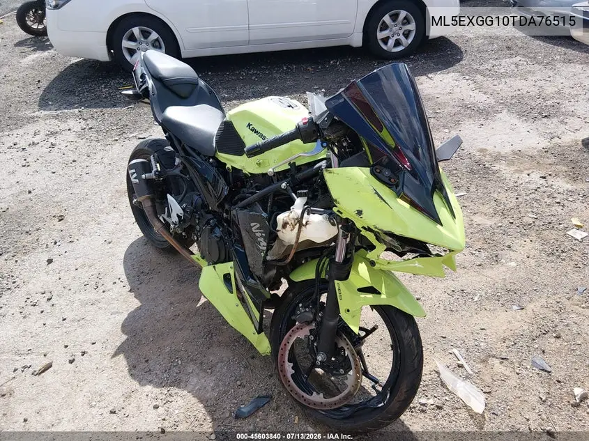 2026 Kawasaki Ex500 VIN: ML5EXGG10TDA76515 Lot: 45603840