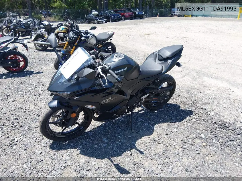 2026 Kawasaki Ex500 VIN: ML5EXGG11TDA91993 Lot: 45618262