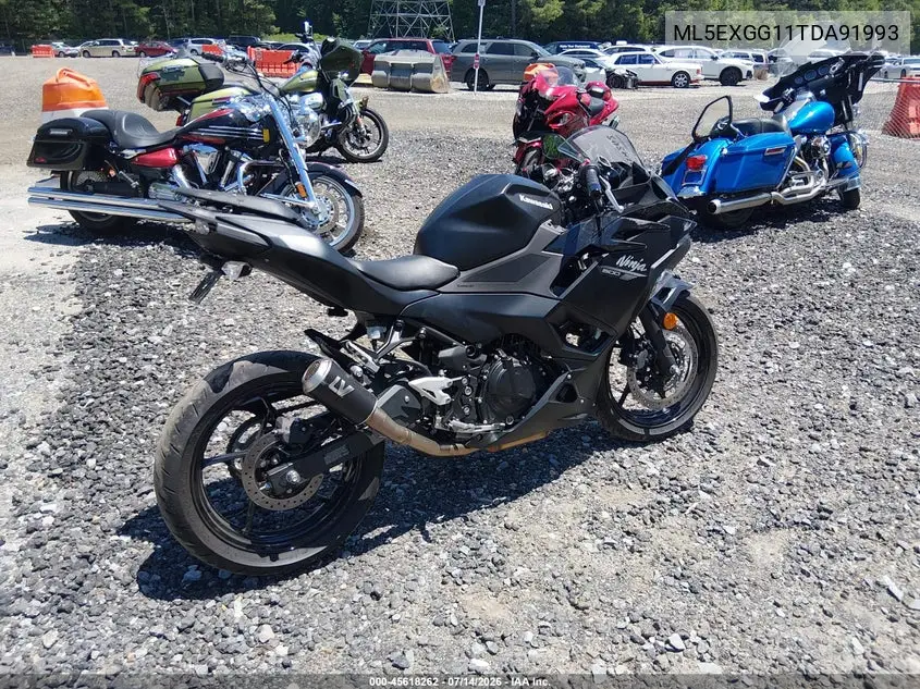 2026 Kawasaki Ex500 VIN: ML5EXGG11TDA91993 Lot: 45618262