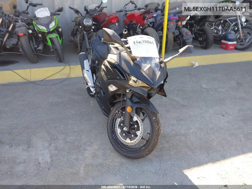 2026 Kawasaki Ex500 H VIN: ML5EXGH11TDAA5611 Lot: 45638861