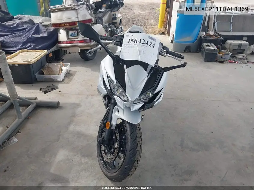 2026 Kawasaki Ex650 P VIN: ML5EXEP11TDAH1369 Lot: 45642424