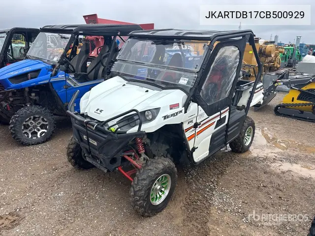 2012 Kawasaki Teryx 2012 Kawasaki Teryx 4X4 Utility Vehicle VIN: JKARTDB17CB500929 Lot: 15273652