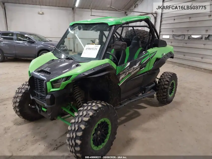 2020 Kawasaki Krf 1000 A VIN: JKARFCA16LB503775 Lot: 45069221