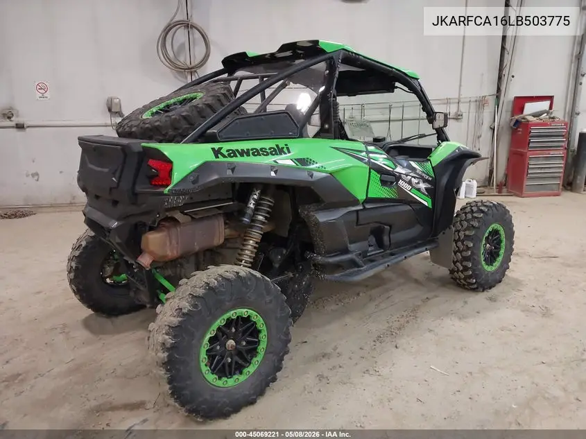 2020 Kawasaki Krf 1000 A VIN: JKARFCA16LB503775 Lot: 45069221