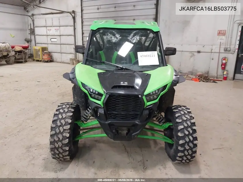 2020 Kawasaki Krf 1000 A VIN: JKARFCA16LB503775 Lot: 45069221