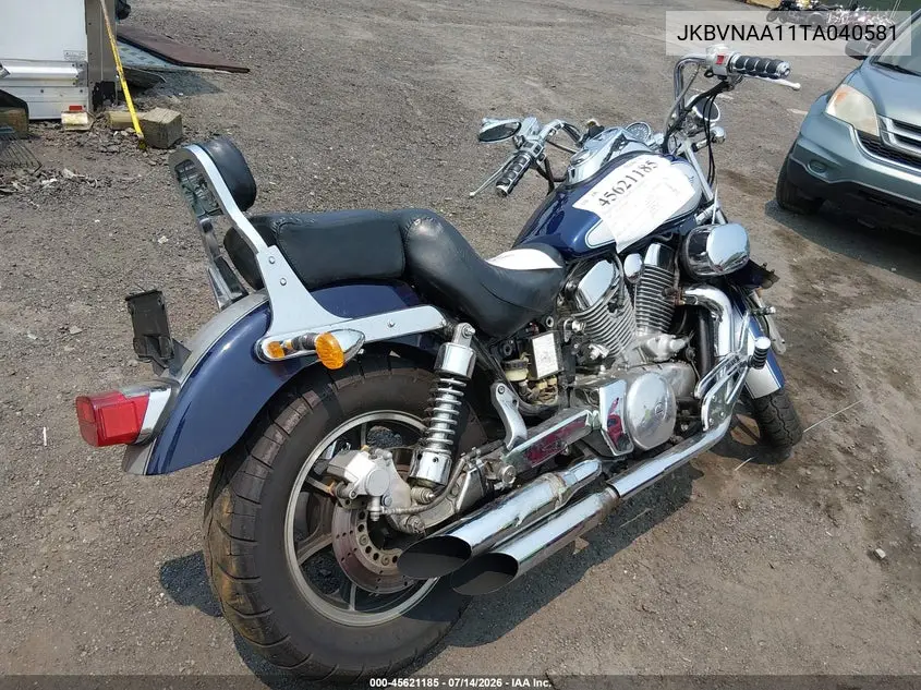 1996 Kawasaki Vn1500 A VIN: JKBVNAA11TA040581 Lot: 45621185