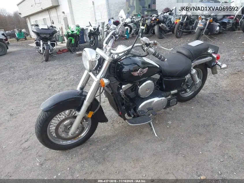 1997 Kawasaki Vn1500 D VIN: JKBVNAD1XVA069592 Lot: 43713516