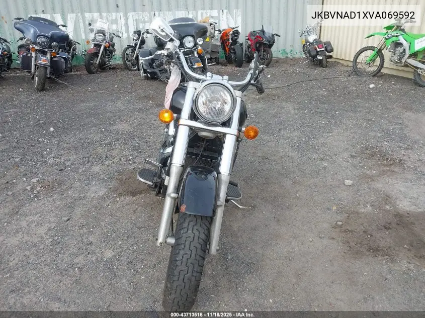 1997 Kawasaki Vn1500 D VIN: JKBVNAD1XVA069592 Lot: 43713516