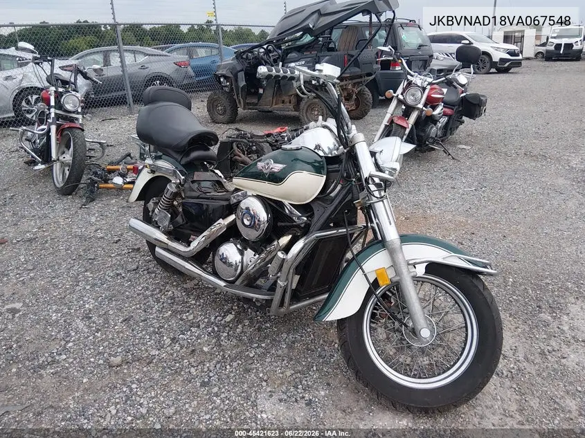 1997 Kawasaki Vn1500 D VIN: JKBVNAD18VA067548 Lot: 45421623