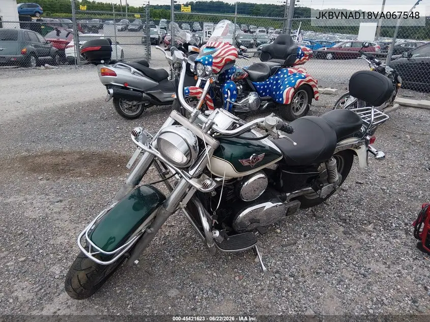 1997 Kawasaki Vn1500 D VIN: JKBVNAD18VA067548 Lot: 45421623