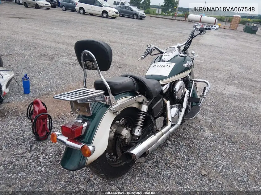 1997 Kawasaki Vn1500 D VIN: JKBVNAD18VA067548 Lot: 45421623