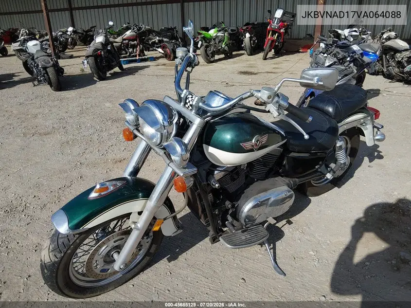 1997 Kawasaki Vn1500 D VIN: JKBVNAD17VA064088 Lot: 45685129