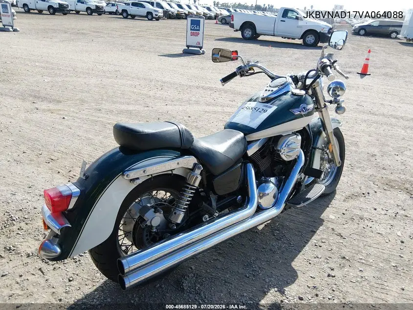 1997 Kawasaki Vn1500 D VIN: JKBVNAD17VA064088 Lot: 45685129