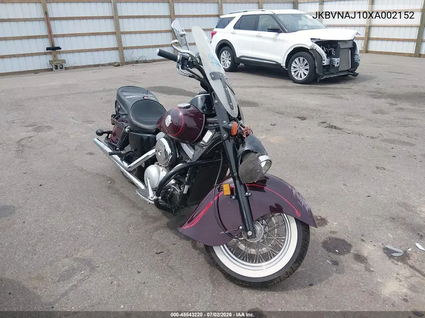 1999 Kawasaki Vn1500 J VIN: JKBVNAJ10XA002152 Lot: 45543220