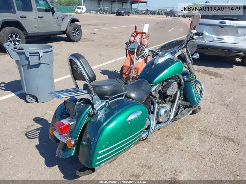 1999 Kawasaki Vn1500 G VIN: JKBVNAG11XA011479 Lot: 45623888