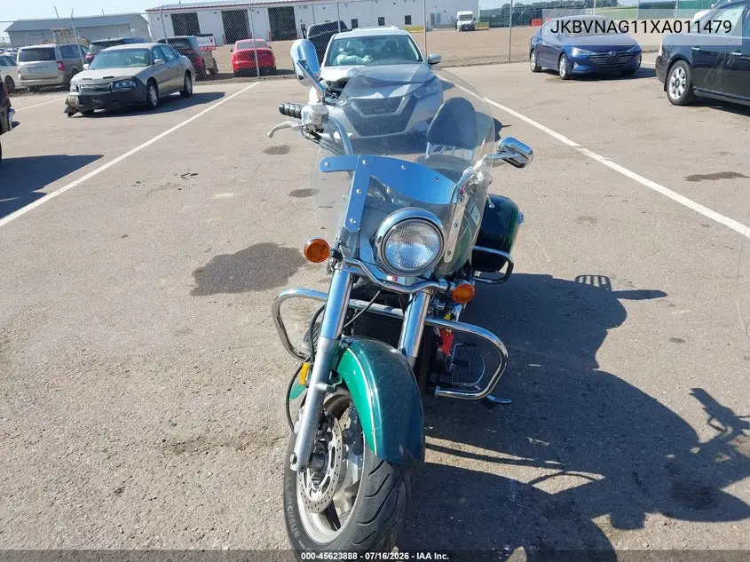 1999 Kawasaki Vn1500 G VIN: JKBVNAG11XA011479 Lot: 45623888