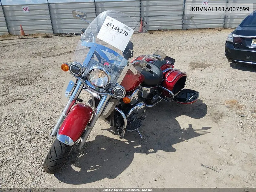 2001 Kawasaki Vn1500 L VIN: JKBVNAL161A007599 Lot: 45148270