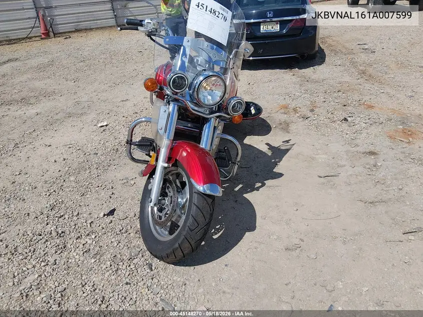 2001 Kawasaki Vn1500 L VIN: JKBVNAL161A007599 Lot: 45148270