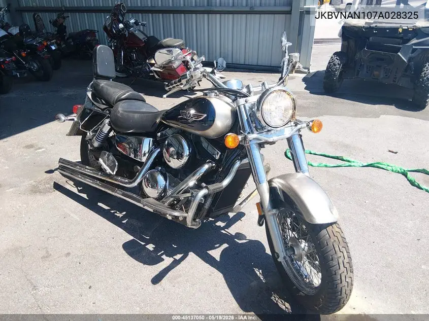 2007 Kawasaki Vn1500 N1 VIN: JKBVNAN107A028325 Lot: 45137050